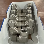 11x Swagelok Elbow Connector Fitting, 1/4" Od Tube X Fnpt, Ss-400-8-4. Fixed Price $149.99.