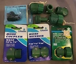 Lot Of Water Hose Garden Fittings Nozzel Couple's Gilmour Free Shipping.. Fixed Price $19.44.