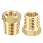 Uxcell Brass Pipe Fitting Reducer Adapter 1/4" Bspt X 1/8" Npt,. Fixed Price $13.56.