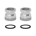 2 Pcs Aluminum Global Type A Cam And Groove Hose Fitting, Plug X Npt Female W.... Fixed Price $23.08.