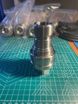 Hansen Ml6-hkp + Dixon H6f6-ss 3/4" Iso-b Stainless Hydraulic Coupling Set. Fixed Price $159.99.