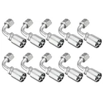 Venussar 10 Pcs 90 Hydraulic Hose Fittings, For 3/8" X Jic 37 Fem.... Fixed Price $62.94.