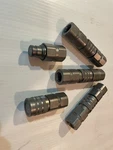 Parker Fem-372-8fo Female Sae Hydraulic Coupling Fem-371-8fo 1-set. Fixed Price $90.00.