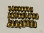 Lot Of 25 Brand New Parker 179ptcns-6-2 Brass Dot Push-to-connect Fitting. Fixed Price $48.00.