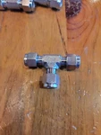 Parker Tn10 1/4" Compression 316 Ss Union Tee. Fixed Price $25.00.