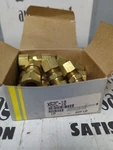 Parker,x62c-10,brass Swivel Fitting Box Of 10 Nos. Fixed Price $30.00.