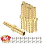 Harfington 10pc 5/16" Barb 1/4" Hose Clamp Fitting. Fixed Price $27.99.