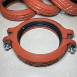 (qty 1) 6 Victaulic Zero-flex Style 07 Rigid Grooved Coupling, Epdm Gasket, New. Fixed Price $89.00.