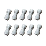 Malida 3/8"tube Od To 3/8" Tube Push Fit Straight Quick I-tt0303, White. Fixed Price $13.35.
