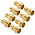 Kozelo Pack Of 8 Brass Hose Barb Fittings 1" To Npt Male,. Fixed Price $71.92.