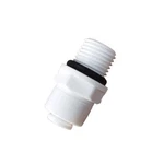 Malida Ost-1044 Male Thread Adapter Straight 1/4"npt X 1/4"od Tube, White. Fixed Price $11.62.