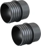 Powertec 70284-p2 4" Quick Connect Coupler With Left-hand Threaded End To I.d. Fixed Price $12.00.