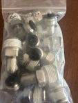 Parker W169plp-6-8 Swivel Elbow,pipe 1/2",tube 3/8" 10 Pack. Fixed Price $69.99.