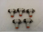Smc As2201f-u02-07 Flow Control Meter Out 1/4" X Od Tube (lot Of 5) Nnb. Fixed Price $24.95.