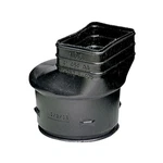 Advanced Basement 2x3 Downspout Adapter. Fixed Price $12.90.