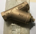 Fnw Bronze 1 1/4" Threaded Y Strainer Wye 400 Wog 150swp X509. Fixed Price $49.99.