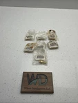 New In Bag (lot Of 7) Grainger 3/8" Barb 1/4"npt Brass Fitting 6afh6 Nos. Fixed Price $34.02.