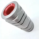 Holmbury Flat Face Coupling Hq10-f-08s 3/8" Body 1/2" Sae O-ring Boss Port. Fixed Price $50.30.
