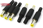 Uxcell 5.5x2.5mm Dc Male Connector Jack Solder Adapter Diy Barrel Connectors. Fixed Price $10.33.