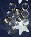 5 Sets Of Tylok 3/8 Cbc-lok Double Ferrules (5 Front Ferrule & Back Ferrules). Fixed Price $23.70.