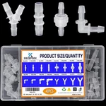 40pcs Check Valves Kit, 16-size Plastic Hose Barb Fittings Assortment And Che.... Fixed Price $49.70.