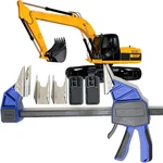 18 Quick Coupler Mate Pipe Clamps Includes 4 Duo-jaw Sets(2 * 1/2" + 3/4" And 2. Fixed Price $143.30.