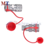 1/2 Npt Flat Face Hydraulic Quick Connect Coupling Set High Flow. Fixed Price $30.03.
