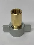 Midland 61153 1" Hydraulic Quick Disconnect Coupler Wing Nut Drybreak No Spill. Fixed Price $37.99.
