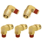 Siptenk 1/2" Elbow Dot Brass Od * 1/4" Npt, Npt. Fixed Price $38.76.