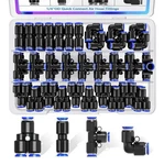 1/4"od Push To Connect Fittings Quick Air Hose Fittings,1/4"od Ho.... Fixed Price $14.66.