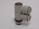 190181 Old-stock; Smc Kq2vd06-02s Double Universal Male Elbow; 3/8" Tube; 1/4npt. Fixed Price $12.04.