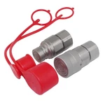 1/2'' Npt Flat Face Hydraulic Quick Connect Coupling Set Skid Steer Loader Qu.... Fixed Price $65.89.