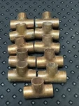 11x Nibco 611 1/2 1/2" Nom C Copper Tee. Fixed Price $14.39.