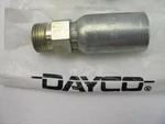 Dayco 116120 Hydraulic Fitting Crimp Male Metric 24 Degree Flare 3/8" Hose Id. Fixed Price $14.29.