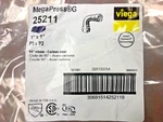 New Viega 25211 1" X Megapressg 90 Press Connection Elbow, Usa Made. Fixed Price $22.95.