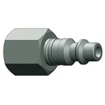 Dixon D2f3 Female To Indust. Plug, (f)npt, 1/4, Steel. Fixed Price $3.79.