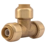 Sharkbite U360lfa Pipe Tee, 3/8 In, Push-fit, Dzr Brass, 200 Psi Pressure. Fixed Price $23.72.