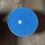Zurn Co2510-nh4 - 4" No-hub Non-adjustable Cleanout Blue Cast Iron New!. Fixed Price $18.99.