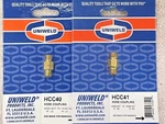 Uniweld Welding Hose Fuel & Oxygen, Connectors, "a To A", Part# Hcc40 Hcc41. Fixed Price $29.95.
