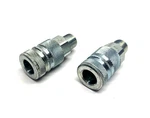 Coilhose 581 Industrial Quick Coupler/fitting 3/8" Body X Male Npt Lot Of 2. Fixed Price $15.19.