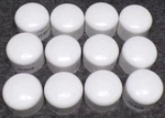 Lot Of 12 Charlotte 1-1/2" Pvc Schedule 40 Pressure Cap. Fixed Price $28.99.