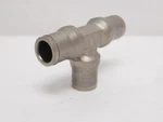 192085 New-no Box; Parker 164plm-10m Nickel Plate Brass Metric Union Tee; 10mm. Fixed Price $13.22.