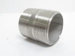 237832 New-no Box; Industry-std 1xba3 Pipe Nipple Ss-304; 1-1/4 Npt; 2" Long. Fixed Price $11.64.