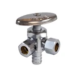 Legend Valve 114-406nl Angle Supply Stop 1/2" X 3/8" Brass 110 Psi Pex. Fixed Price $24.97.