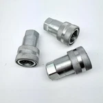 Lot Of 3 Stucchi 800501004 Quick Disconnect Couplings, 1/2 Npt, F-bir 12.npt. Fixed Price $52.95.