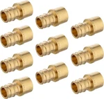 (pack Of 10) Efield Pex A Full Flow Expansion Brass Fittings 1/2"x 1/2" Female S. Fixed Price $36.80.