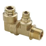 Parker 189ptc-6-4-6 Push-fit Elbow Fitting, 3/8 In X 1/4 Tube Size, Brass,. Fixed Price $43.89.