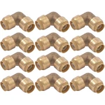 (12 Pk) Sharkbite Max 1/2 Inch 90 Degree Elbow, Push To Connect, Ur248. Fixed Price $50.00.