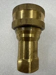 Summit Bb34f-12n, 3/4 Npt Iso 7241-b Brass Quick Connect Female Coupler. Used.. Fixed Price $30.00.