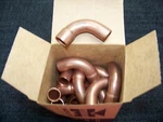 Lot Of 25 Mueller Streamline 5/8 Ftg X Clr 90 Ell 3/4 Od Copper W02828 New. Fixed Price $169.99.